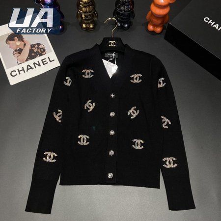 Chanel V-Neck Cardigan Sweater