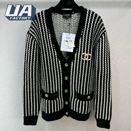 Chanel V-Neck Cardigan Sweater