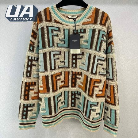 Fendi V-Neck Cardigan Sweater