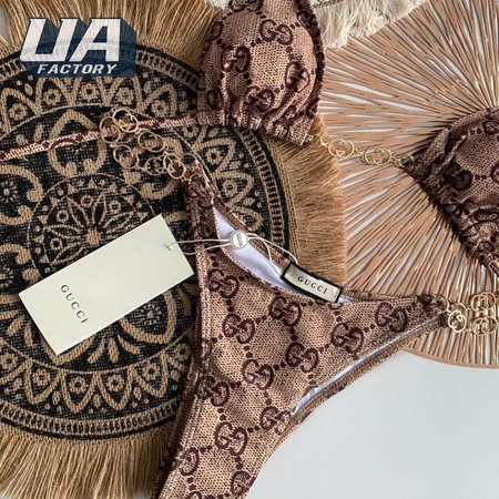 Gucci khaki One-Piece Swimsuit