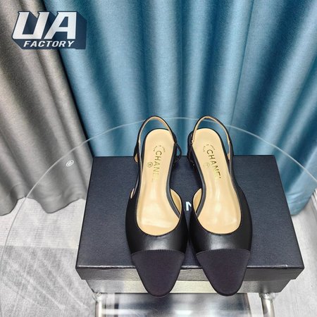 Chanel Slingbacks Black 34-45