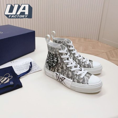 Dior And Shawn B23 High Top Bee Embroidery 35-45