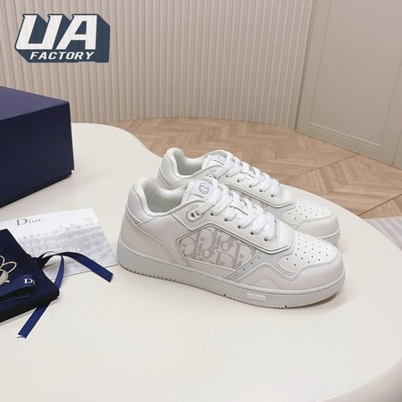 Dior B27 Low-Top White Calfskin 35-45