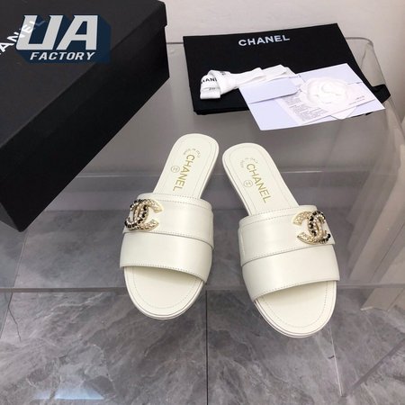 Chanel White Sandals 35-41