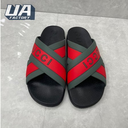 Gucci Web Slide Black Rubber 36-46