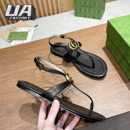 Gucci Women's Double G Thong Sandal 34-42