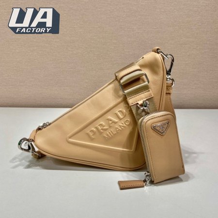 Prada Triangle Leather Mini-bag