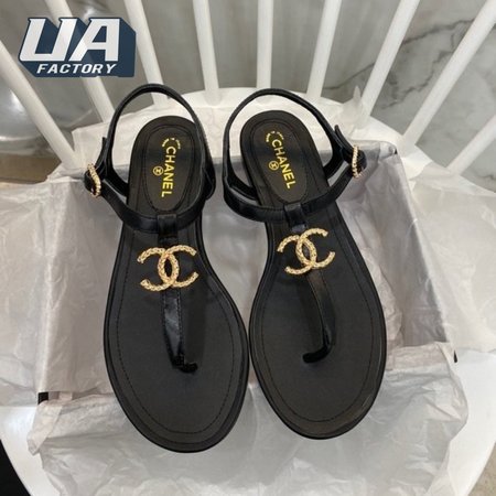 Chanel Leather Sandals
