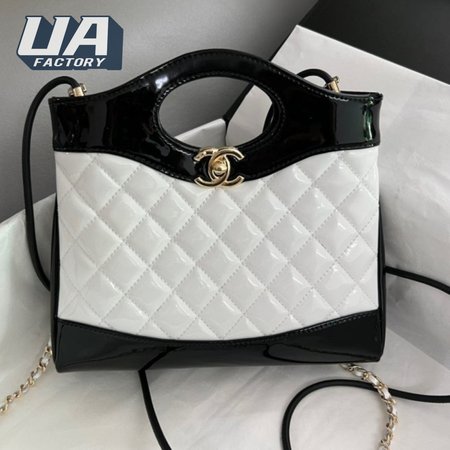 Chanel 31 Mini Tote Bag Patent Calfskin