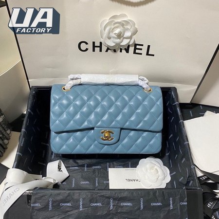 Chanel Classic Flap Bag A01112 Sky Blue