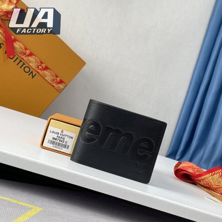 x supreme slender wallet epi black