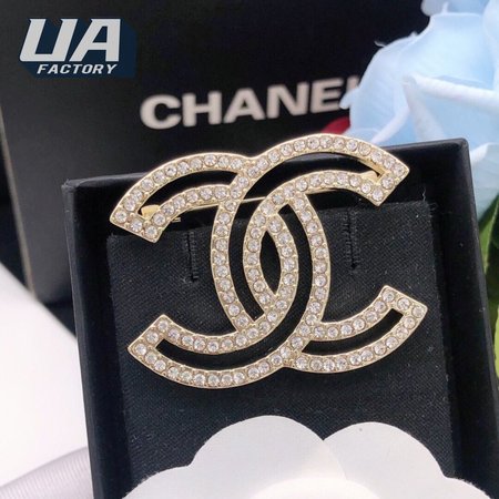 Chanel Double C Brooch