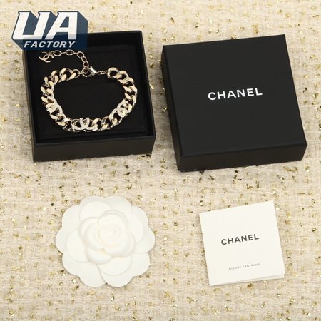 Chanel Gold and Diamond Bracelet