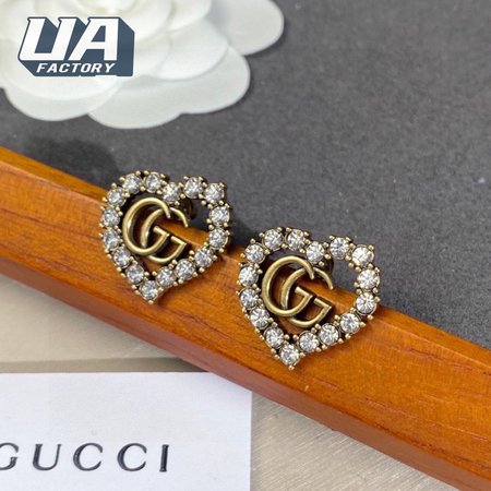 Gucci Heart Stud Earrings