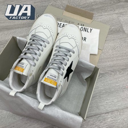 Golden Goose Sneaker Midstar White Black