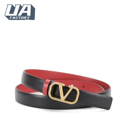 Valentino Garavani Reversible Vlogo Signature Belt In Glossy Calfskin