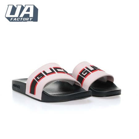 Gucci Stripe Slide White