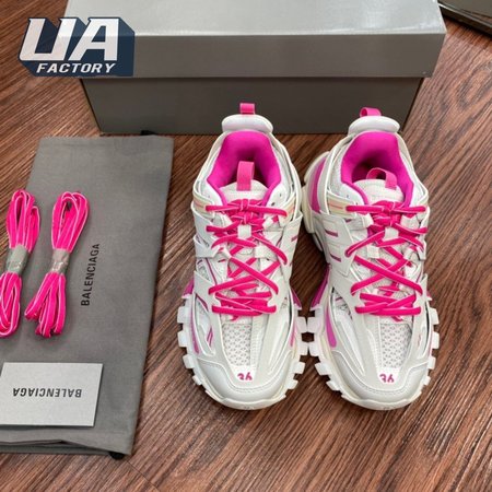 Balenciaga Track Worn Out In Purple White (Women's)