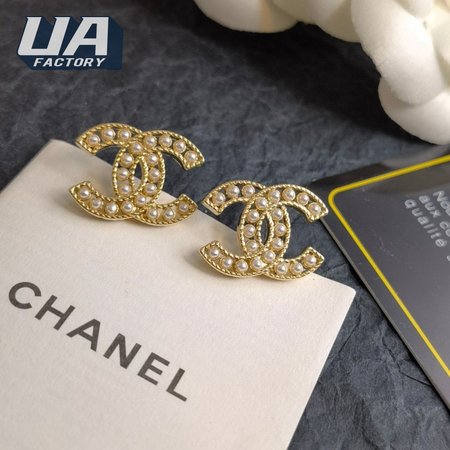 Chanel Pearl Earrings