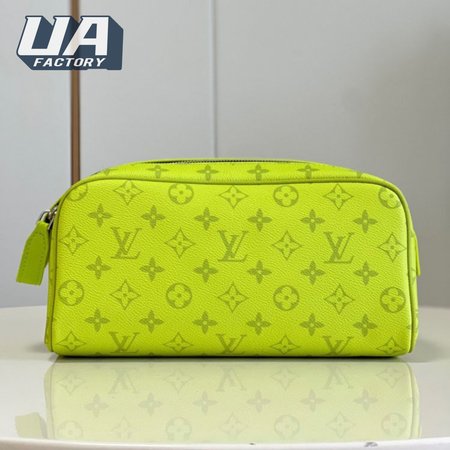 dopp kit neon yellow