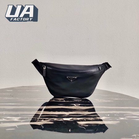 Prada Re-Nylon and Saffiano Leather Belt Bag