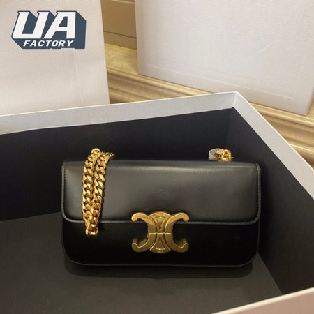 Celine Triomphe Chain Shoulder Bag