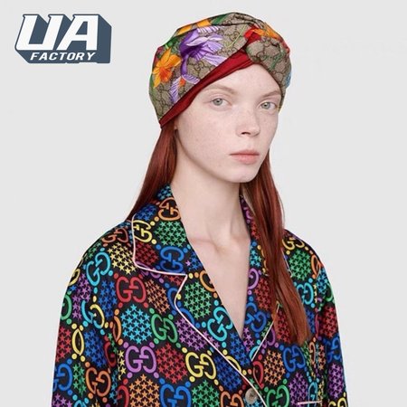 Gucci GG Flora Silk Headband