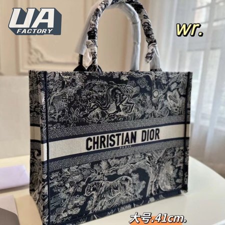 Large Dior Book Tote