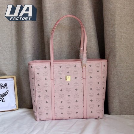 MCM Visetos Toni Shopper Tote