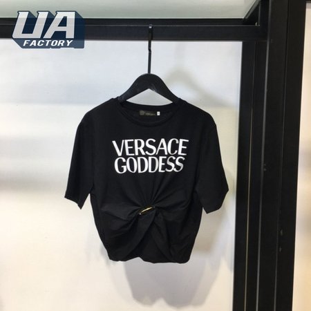 Versace Goddess Safety Pin T-Shirt