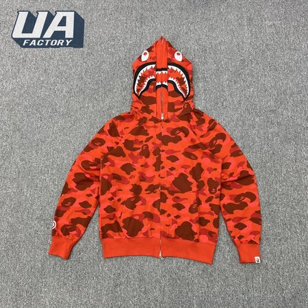 Bape Hoodie Shark Camo Print