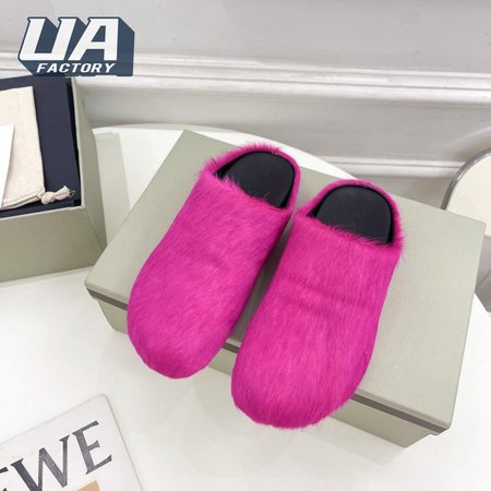 Marni High Quality Horsehair Slippers