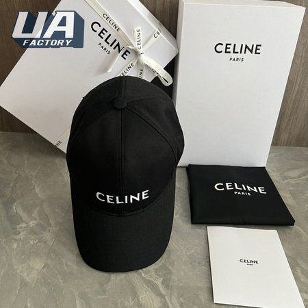 Celine Cotton Baseball Cap