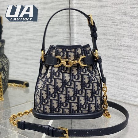 Medium C'est Dior Bag Blue Dior Oblique Jacquard