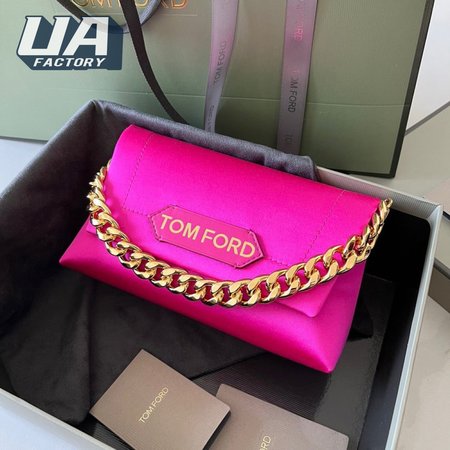 Tom Ford Satin Label Mini Chain Bag
