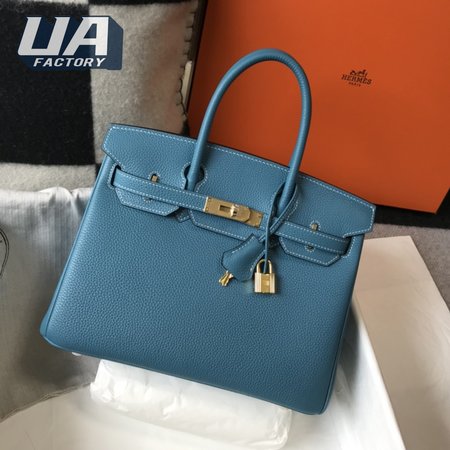 Hermes Birkin Blue