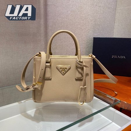 Prada Galleria Saffiano Leather Mini-Bag Yellow 1BA906