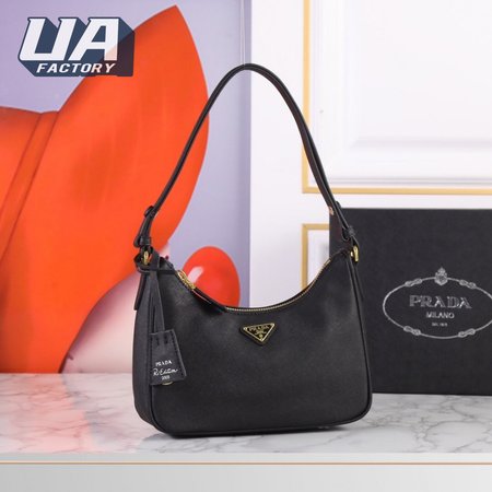 Prada Re-Edition 2005 Re-Nylon Mini Bag Black 1BC204