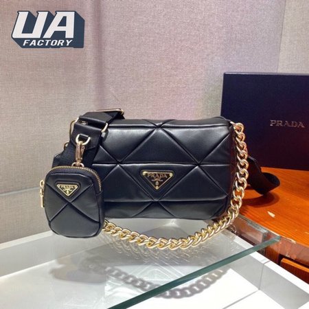 Prada Shoulder Bags Black 1BD292
