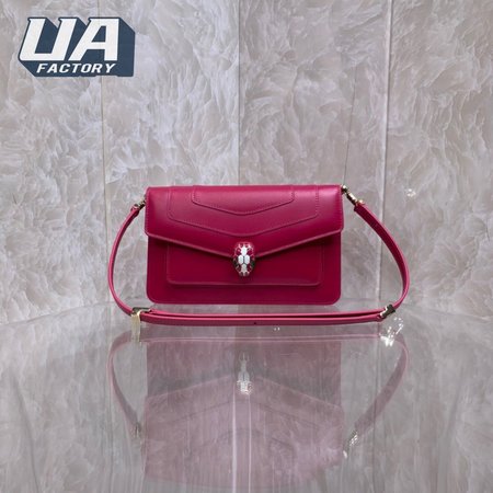 Bvlgari Serpenti Forever East-West Shoulder Bag Red 292525