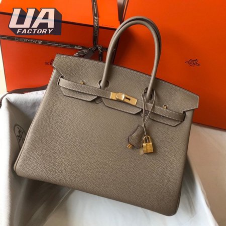 Hermes Birkin 30 Etoupe Togo Birkin Gold Taupe Bag