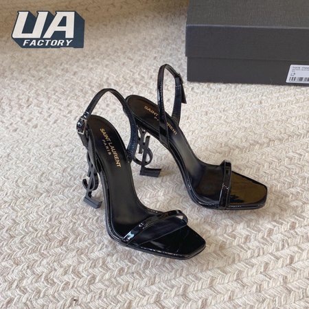 Saint Laurent Opyum 110 Patent Leather Sandals 35-42