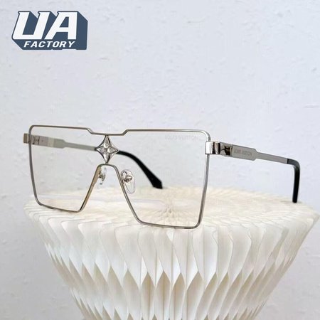 Metal Crystal Cyclone Sunglasses Z1701U Silver