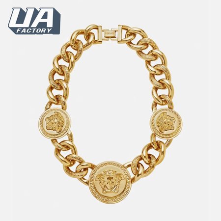 Versace Medusa Chain Necklace