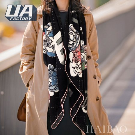 Chanel Cashmere Square Scarf