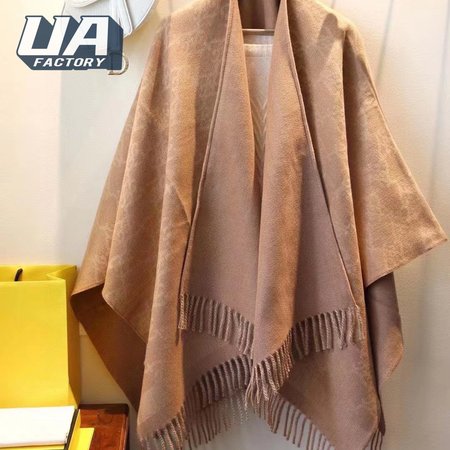 Fendi Reversible Cape Shawl