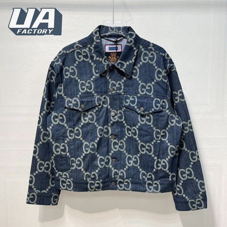 Gucci Jumbo GG Denim Jacket S-XL