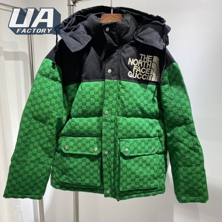 Gucci Nylon Padded Jacket Green S-XL