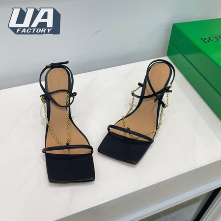 Bottega Veneta Stretch Strap Sandal Black 35-39