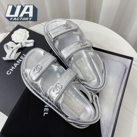 Chanel Sandal Silver 35-39